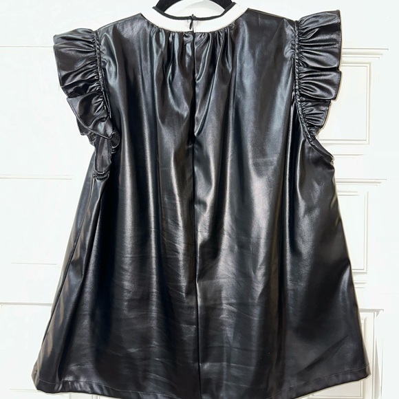 THML Pleather Top - Picture 7 of 9